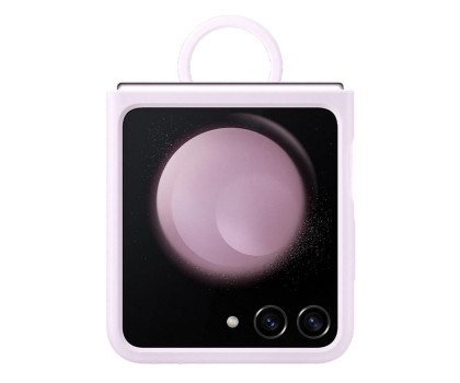 Etui do telefonów SAMSUNG Silicone Case with Ring Galaxy Z Flip 5 EF-PF731TVEGWW Lavnder